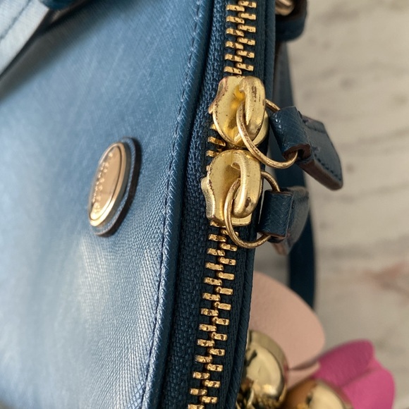 Coach Peyton Signature Domed Satchel with Charms - Picture 13 of 13